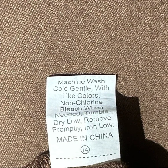 Emery Rose Leopard Print Pullover Hoodie Plus Size 4XL - Picture 5 of 7